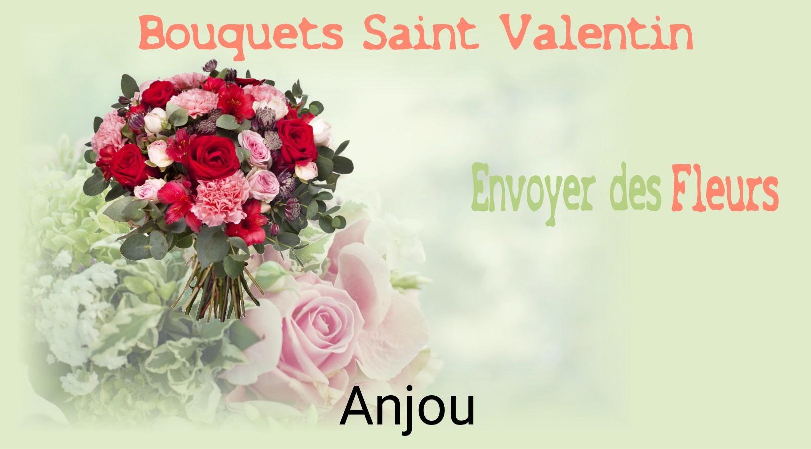 Roses de Saint-Valentin livrées à Anjou